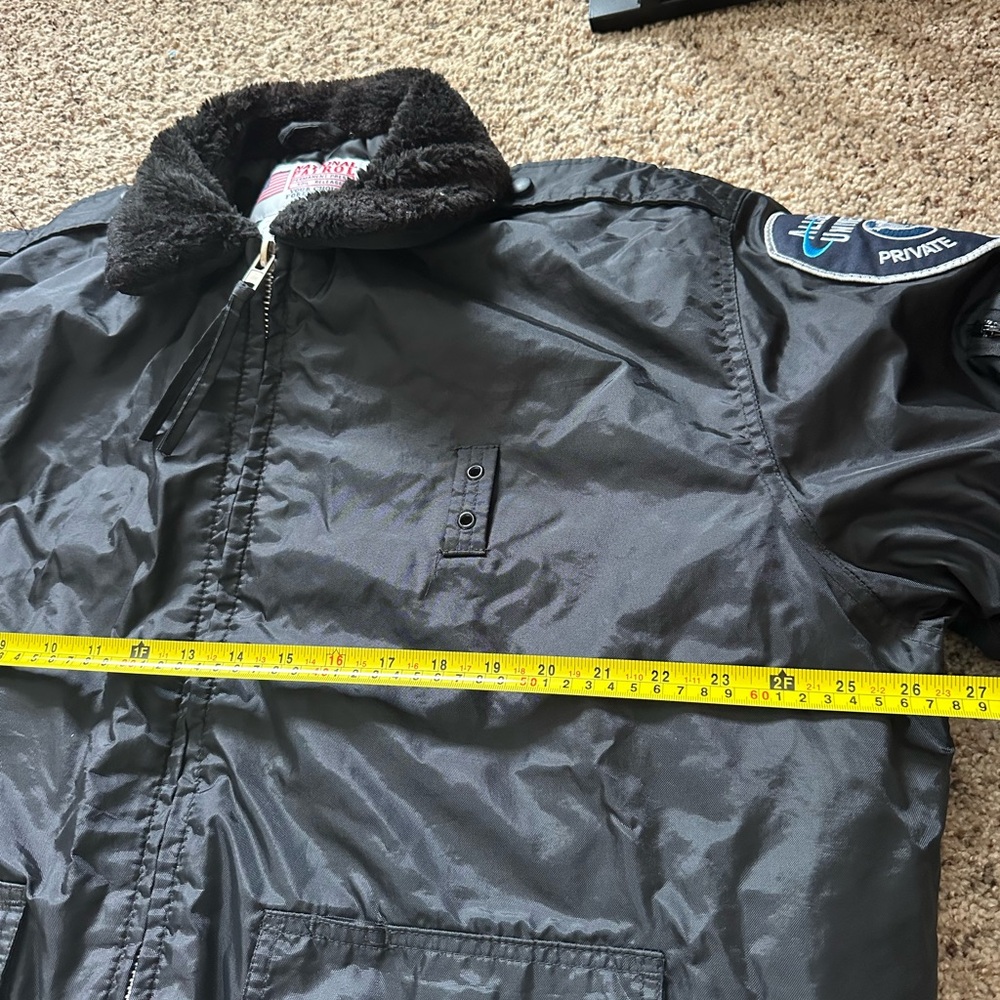 Universal Gray Security Jacket With Blue And Whit… - image 6